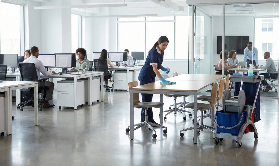 El rol del personal de aseo en la productividad y salud