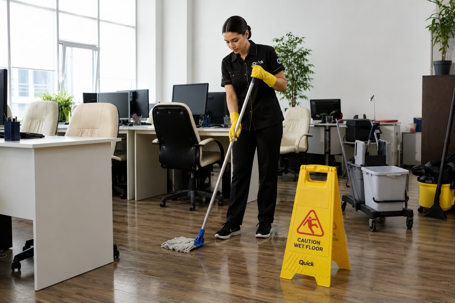 Servicio de Aseo para Oficinas en Colombia Quick Clean